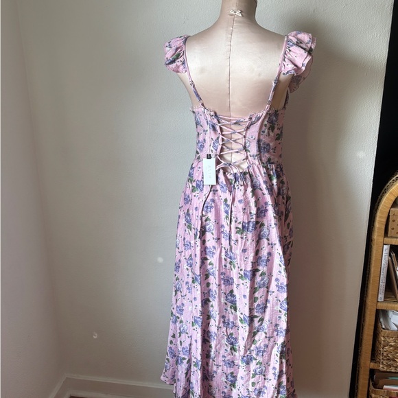 NWT ASTR the Label Wedelia Floral Print Corset Dress Size M - Picture 13 of 16